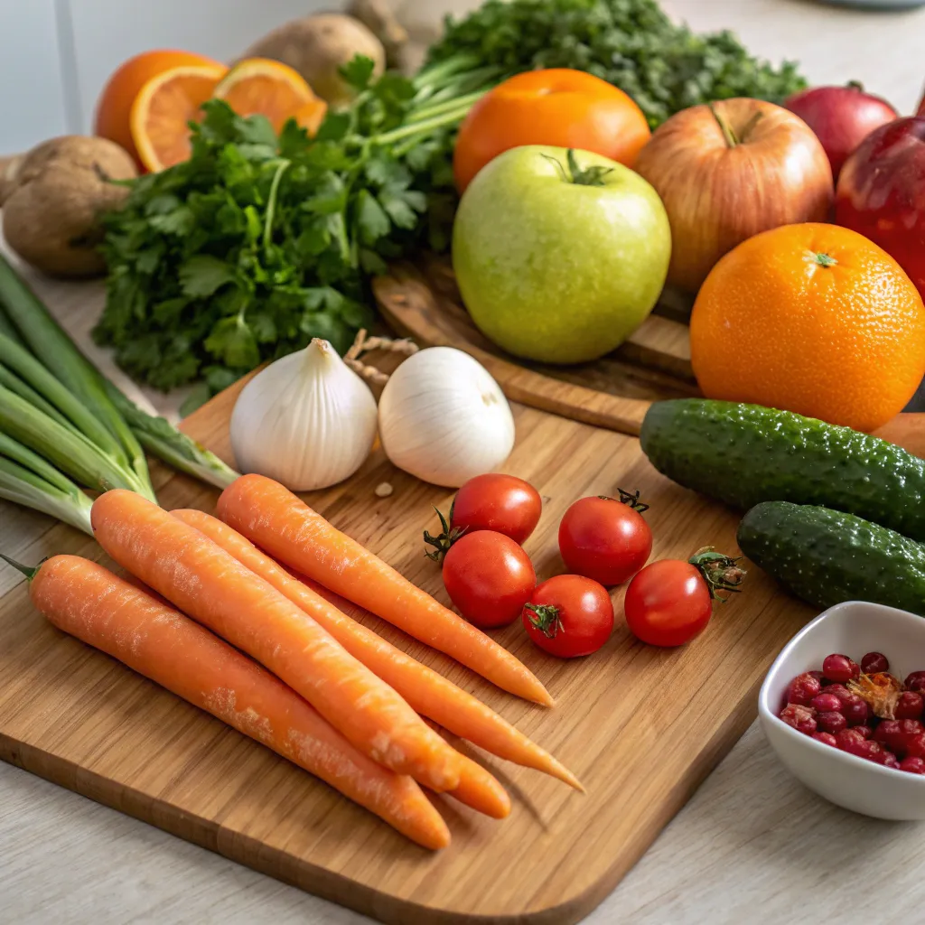 Assorted Raw Ingredients