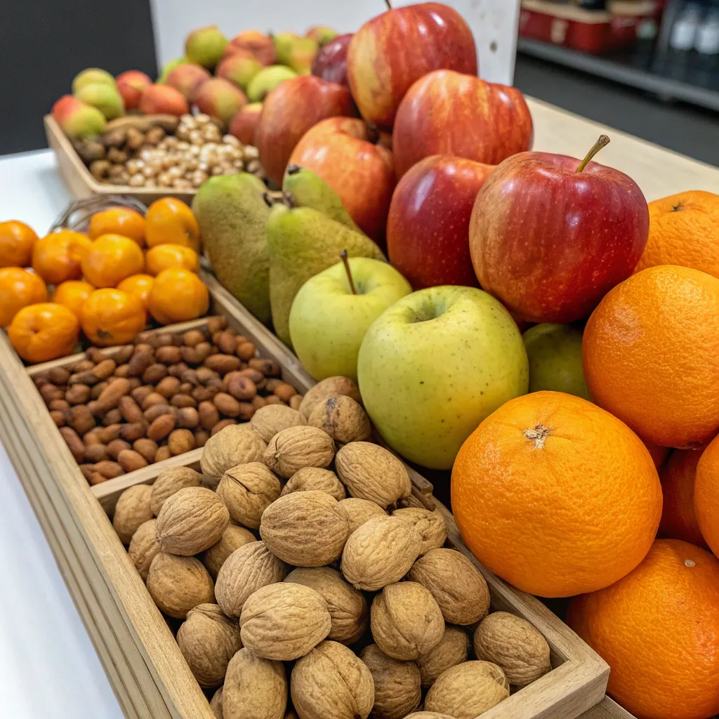 Fruit and Nut Display